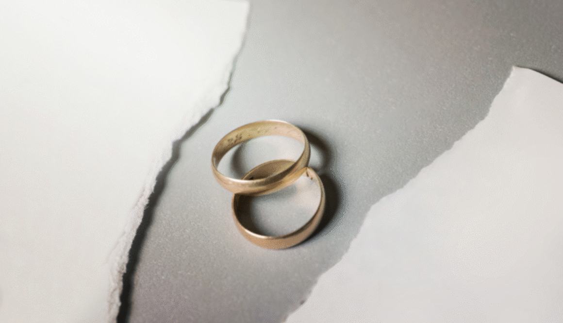 Broken Paper with Golden Wedding Rings. High Quality and Resolution Beautiful Photo Concept View more by Octavian Grigorescu's Images